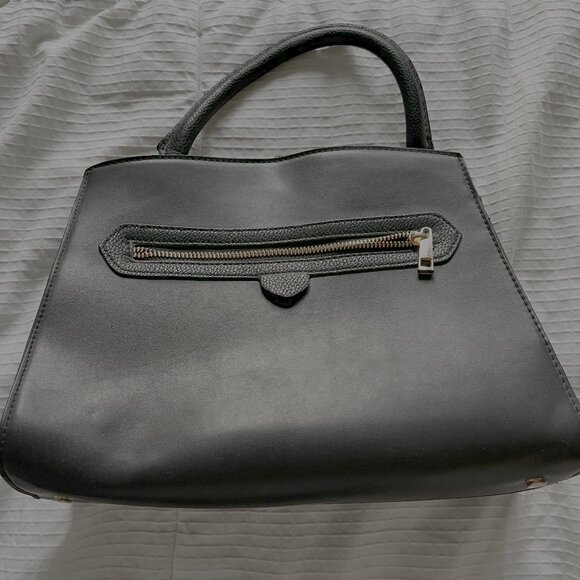 A New Day Black Top Handle Purse – Small to Medium Size - Picture 1 of 7